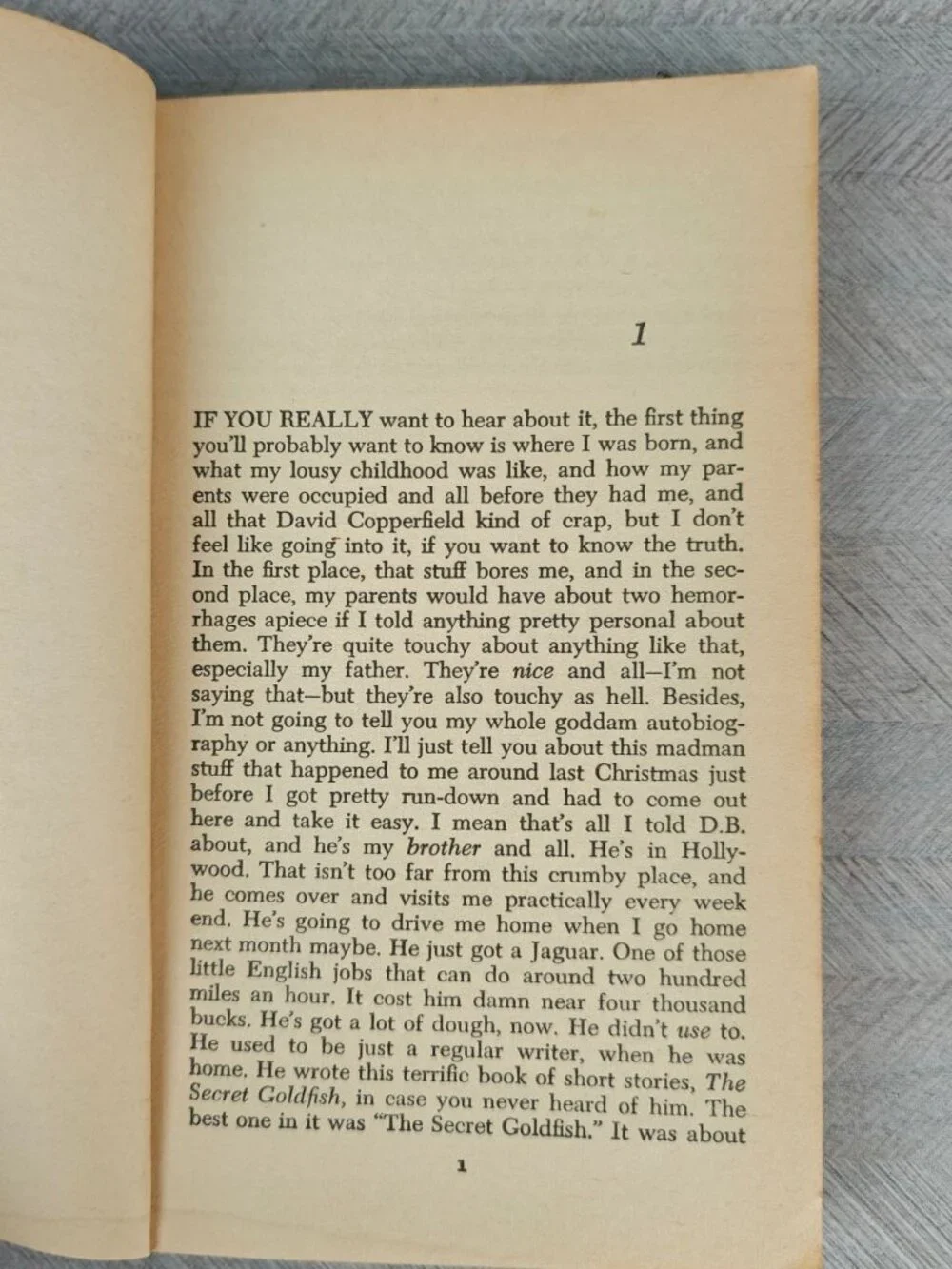 The Catcher In The Rye J.D. Salinger Paperback 1967 Classic Literature